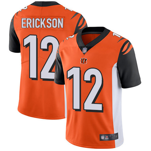 Cincinnati Bengals Limited Orange Men Alex Erickson Alternate Jersey NFL Footballl #12 Vapor Untouchable